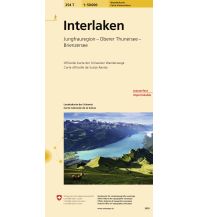 Wanderkarten Schweiz & FL Interlaken 1:50.000 Bundesamt für Landestopographie