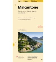 Hiking Maps Switzerland 286T Malcantone Wanderkarte Bundesamt für Landestopographie