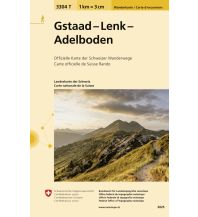 Hiking Maps Switzerland 3304T Gstaad - Lenk - Adelboden Wanderkarte Bundesamt für Landestopographie