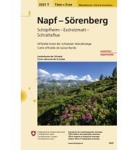 Hiking Maps Switzerland 3321T Napf - Sörenberg Wanderkarte Bundesamt für Landestopographie