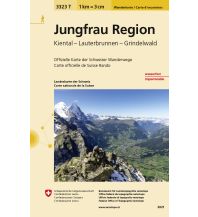 Hiking Maps Switzerland 3323T Jungfrau Region Wanderkarte Bundesamt für Landestopographie