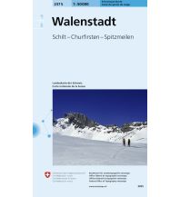 Skitourenkarten 237S Walenstadt Schneesportkarte Bundesamt für Landestopographie