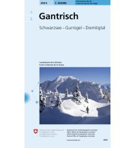 Skitourenkarten 253S Gantrisch Schneesportkarte Bundesamt für Landestopographie