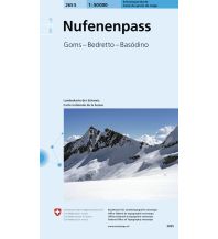 Skitourenkarten 265S Nufenenpass Schneesportkarte Bundesamt für Landestopographie