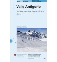 Skitourenkarten 275S Valle Antigorio Schneesportkarte Bundesamt für Landestopographie