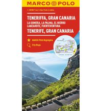 Straßenkarten MARCO POLO Karte Teneriffa, Gran Canaria 1:150 000 Mairs Geographischer Verlag Kurt Mair GmbH. & Co.