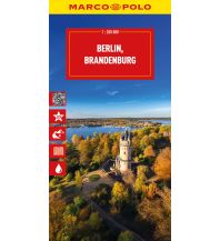Road Maps Germany MARCO POLO Reisekarte Deutschland 04 Berlin, Brandenburg 1:200.000 Mairs Geographischer Verlag Kurt Mair GmbH. & Co.
