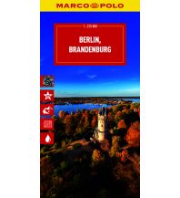 Straßenkarten Deutschland MARCO POLO Reisekarte Deutschland 04 Berlin, Brandenburg 1:200.000 Mairs Geographischer Verlag Kurt Mair GmbH. & Co.