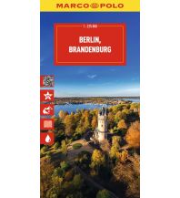 Straßenkarten Deutschland MARCO POLO Reisekarte Deutschland 04 Berlin, Brandenburg 1:200.000 Mairs Geographischer Verlag Kurt Mair GmbH. & Co.