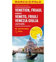 Straßenkarten Italien MARCO POLO Regionalkarte Italien 04 Venetien, Friaul, Gardasee 1:200.000 Mairs Geographischer Verlag Kurt Mair GmbH. & Co.
