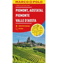 Straßenkarten Italien MARCO POLO Regionalkarte Italien 01 Piemont, Aostatal 1:200.000 Mairs Geographischer Verlag Kurt Mair GmbH. & Co.