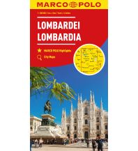 Straßenkarten Italien MARCO POLO Regionalkarte Italien 02 Lombardei, Oberitalienische Seen 1:200.000 Mairs Geographischer Verlag Kurt Mair GmbH. & Co.