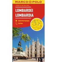 Straßenkarten Italien MARCO POLO Regionalkarte Italien 02 Lombardei, Oberitalienische Seen 1:200.000 Mairs Geographischer Verlag Kurt Mair GmbH. & Co.