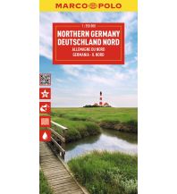 Straßenkarten MARCO POLO Reisekarte Deutschland Nord 1:550.000 Mairs Geographischer Verlag Kurt Mair GmbH. & Co.