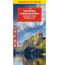 Road Maps Czech Republic MARCO POLO Reisekarte Tschechische Republik 1:350.000 Mairs Geographischer Verlag Kurt Mair GmbH. & Co.