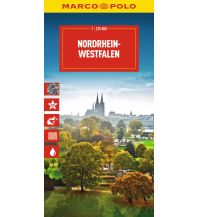MARCO POLO Reisekarte Deutschland 05 Nordrhein-Westfalen 1:225.000 Mairs Geographischer Verlag Kurt Mair GmbH. & Co.