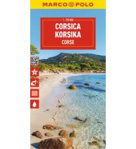 Straßenkarten MARCO POLO Regionalkarte Korsika 1:150.000 Mairs Geographischer Verlag Kurt Mair GmbH. & Co.