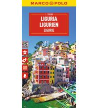 Straßenkarten MARCO POLO Regionalkarte Italien 05 Ligurien 1:200.000 Mairs Geographischer Verlag Kurt Mair GmbH. & Co.