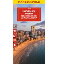 Road Maps Europe MARCO POLO Reisekarte Costa Blanca 1:200.000 Marco Polo