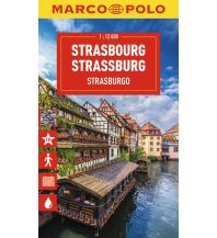 City Maps MARCO POLO Cityplan Straßburg 1:12.000 Mairs Geographischer Verlag Kurt Mair GmbH. & Co.