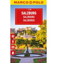 Stadtpläne MARCO POLO Cityplan Salzburg 1:12.000 Mairs Geographischer Verlag Kurt Mair GmbH. & Co.