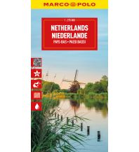 Straßenkarten MARCO POLO Reisekarte Niederlande 1:275.000 Mairs Geographischer Verlag Kurt Mair GmbH. & Co.