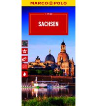 Straßenkarten MARCO POLO Reisekarte Deutschland 09 Sachsen 1:225.000 Mairs Geographischer Verlag Kurt Mair GmbH. & Co.