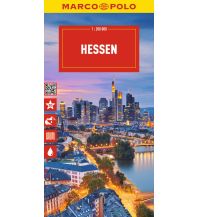 Road Maps MARCO POLO Reisekarte Deutschland 06 Hessen 1:200.000 Mairs Geographischer Verlag Kurt Mair GmbH. & Co.