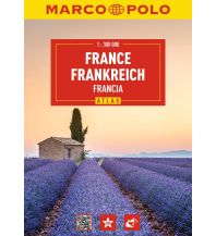 Reise- und Straßenatlanten MARCO POLO Reiseatlas Frankreich 1:300.000 Mairs Geographischer Verlag Kurt Mair GmbH. & Co.