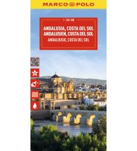 Straßenkarten Europa MARCO POLO Reisekarte Andalusien, Costa del Sol 1:200.000 Marco Polo