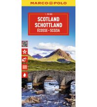 Road Maps United Kingdom MARCO POLO Reisekarte Schottland 1:350.000 Mairs Geographischer Verlag Kurt Mair GmbH. & Co.