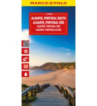 Road Maps Portugal MARCO POLO Reisekarte Algarve, Portugal Süd 1:200.000 Mairs Geographischer Verlag Kurt Mair GmbH. & Co.