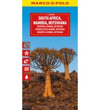 Road Maps Africa MARCO POLO Reisekarte Südafrika, Namibia, Botswana 1:2,4 Mio. Mairs Geographischer Verlag Kurt Mair GmbH. & Co.