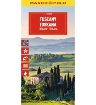 Straßenkarten Italien MARCO POLO Reisekarte Italien 07 Toskana 1:225.000 Mairs Geographischer Verlag Kurt Mair GmbH. & Co.