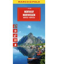 Road Maps Norway MARCO POLO Reisekarte Norwegen 1:900.000 Mairs Geographischer Verlag Kurt Mair GmbH. & Co.