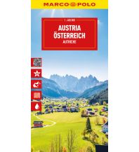 Straßenkarten Österreich MARCO POLO Reisekarte Österreich 1:400.000 Mairs Geographischer Verlag Kurt Mair GmbH. & Co.