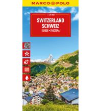 Straßenkarten Schweiz MARCO POLO Reisekarte Schweiz 1:275.000 Mairs Geographischer Verlag Kurt Mair GmbH. & Co.