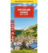 Road Maps Switzerland MARCO POLO Reisekarte Schweiz 1:275.000 Mairs Geographischer Verlag Kurt Mair GmbH. & Co.