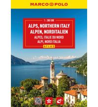 Reise- und Straßenatlanten MARCO POLO Reiseatlas Alpen, Norditalien 1:300.000 Mairs Geographischer Verlag Kurt Mair GmbH. & Co.