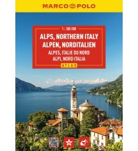 Reise- und Straßenatlanten MARCO POLO Reiseatlas Alpen, Norditalien 1:300.000 Mairs Geographischer Verlag Kurt Mair GmbH. & Co.