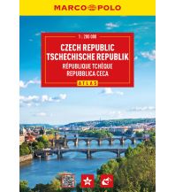 Reise- und Straßenatlanten MARCO POLO Reiseatlas Tschechische Republik 1:200.000 Mairs Geographischer Verlag Kurt Mair GmbH. & Co.