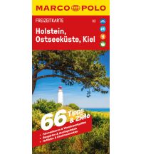 Straßenkarten Deutschland MARCO POLO Freizeitkarte 2 Holstein, Ostseeküste, Kiel 1:100.000 Mairs Geographischer Verlag Kurt Mair GmbH. & Co.