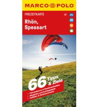 Straßenkarten Deutschland MARCO POLO Freizeitkarte 28 Rhön, Spessart 1:110.000 Mairs Geographischer Verlag Kurt Mair GmbH. & Co.