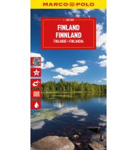 Straßenkarten MARCO POLO Reisekarte Finnland 1:800.000 Mairs Geographischer Verlag Kurt Mair GmbH. & Co.