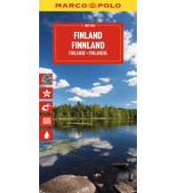Road Maps MARCO POLO Reisekarte Finnland 1:800.000 Mairs Geographischer Verlag Kurt Mair GmbH. & Co.