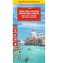 MARCO POLO Reisekarte Italien 04 Venetien, Friaul, Gardasee 1:200.000 Mairs Geographischer Verlag Kurt Mair GmbH. & Co.