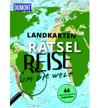 Reiselektüre Landkarten-Rätselreise um die Welt DuMont Reiseverlag
