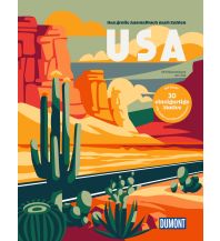 USA - Das große Ausmalbuch nach Zahlen DuMont Reiseverlag