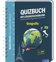 Kinderbücher und Spiele Quizbuch mit Lösungsschablone Geografie Naumann & Göbel Verlag