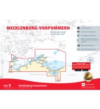 Nautical Charts Sportbootkarten Satz 2: Mecklenburg-Vorpommern (Ausgabe 2025) Delius Klasing Verlag GmbH